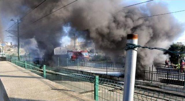 Ek bilgi ve fotoğraflar / yeraltı &ccedil;arşısında korkutan yangın 1