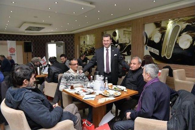 Başkan Yılmaz Basınla Buluştu 1