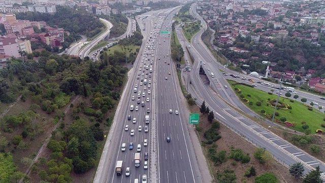 Fsm Köprüsü’nde Akşam Trafiği Yoğunluğu