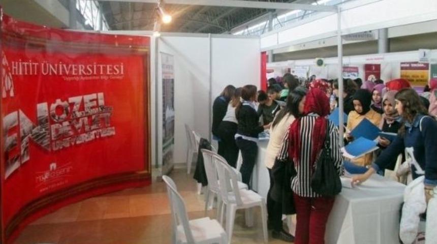 Hitit &Uuml;niversitesi 140 Bin &Ouml;ğrenciye Tanıtıldı