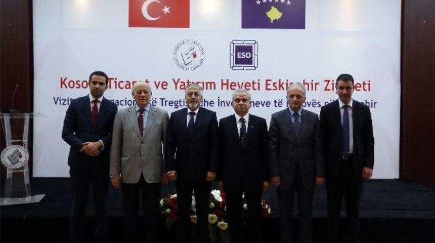Eskişehirli Ve Kosovalı İş Adamları Karşılıklı Ticaret İ&ccedil;in Buluştu