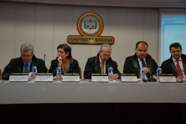 Bölge Baro Başkanları Gaziantep’te Toplandı