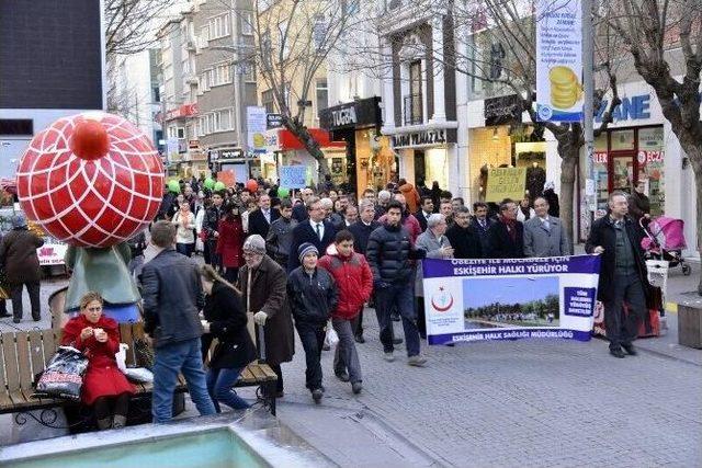 “sağlıklı Beslenme Ve Hareketli Yaşam” Temalı Yürüyüşler Sürüyor 1