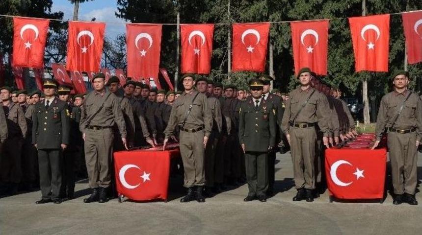Mersin&rsquo;de Kısa D&ouml;nem Jandarmalar Yemin Etti