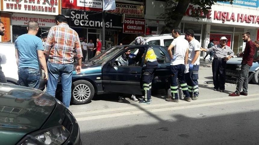 Malatya&rsquo;da Trafik Kazası: 1 Yaralı