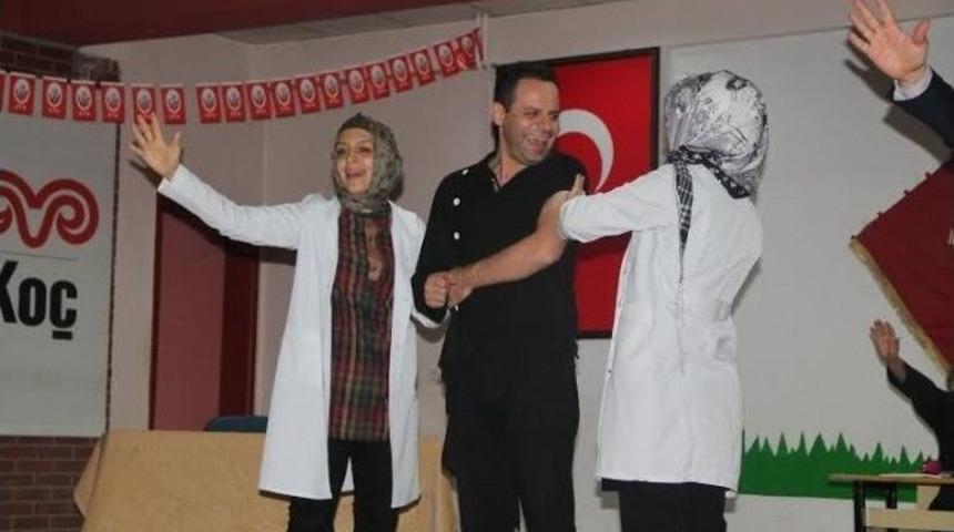 Elazığ&rsquo;da &ldquo;aşı Olmak İstiyorum&rdquo; Tiyatrosu Sahnelendi