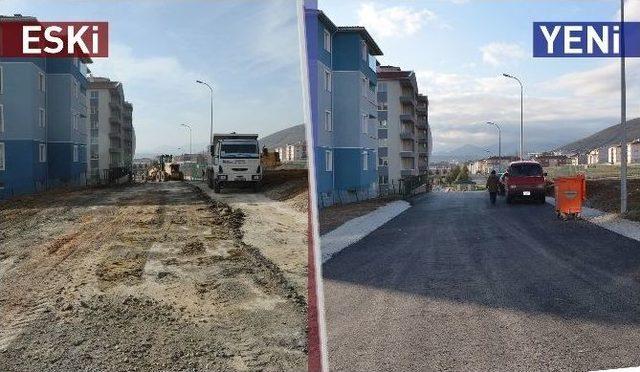 Asfaltlanan Yollar Birer Birer Trafiğe Açılıyor