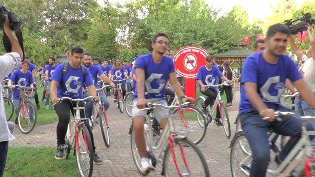 Gaziantep&rsquo;te 200 Bisiklet İle &lsquo;sağlık İ&ccedil;in Pedalla&rsquo; Etkinliği 2