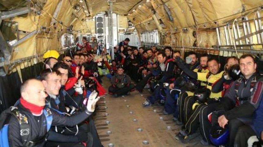 Havada 40 kişilik rekor kırıldı