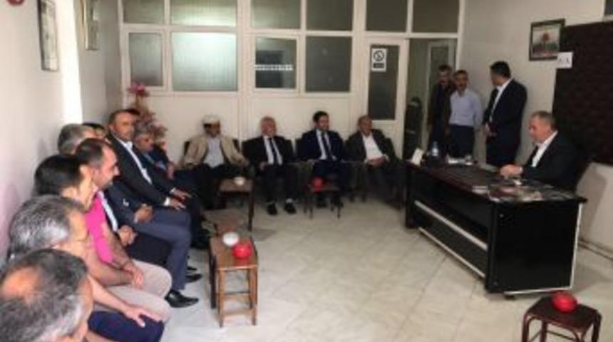 Başkan G&uuml;r&rsquo;den Keskin&rsquo;e Ge&ccedil;miş Olsun Ziyareti