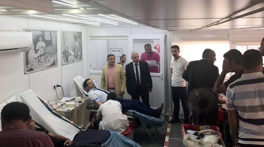 Ak Parti İl Başkanı G&uuml;r&rsquo;den Kan Bağışı