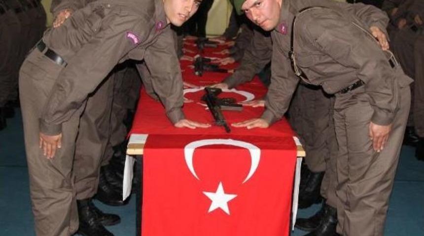 Zonguldak&rsquo;ta kısa d&ouml;nem askerler yemin etti