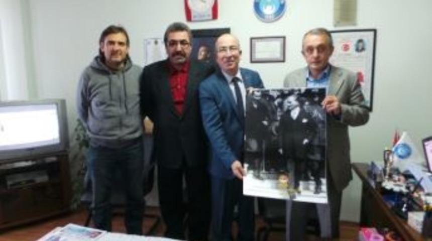 T&uuml;fad Y&ouml;neticilerinden T&uuml;rk Eğitim-sen&rsquo;e Ziyaret