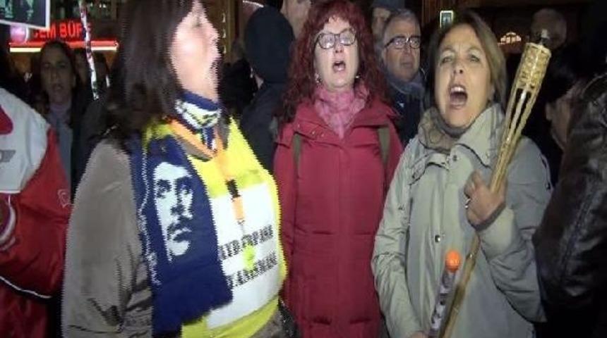 Haydarpaşa garı i&ccedil;in eylem...