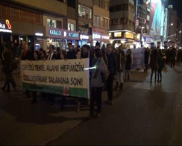 Haydarpaşa garı için eylem... 2