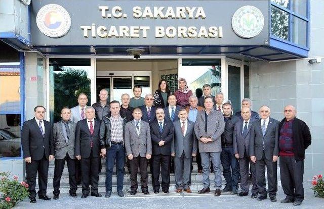 Aydin Ticaret Borsası’ndan Sakarya Valisi Coş’a Ziyaret