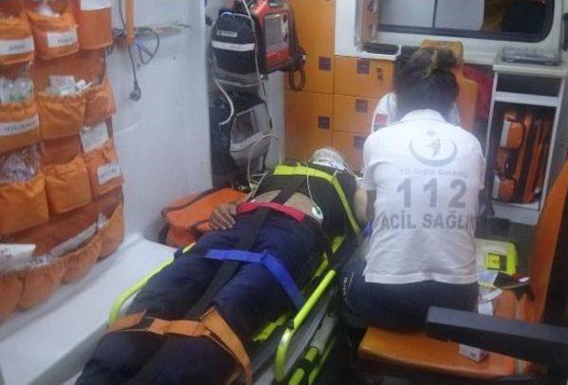 Otomobil Kanala U&ccedil;tu: 1 Yaralı 2