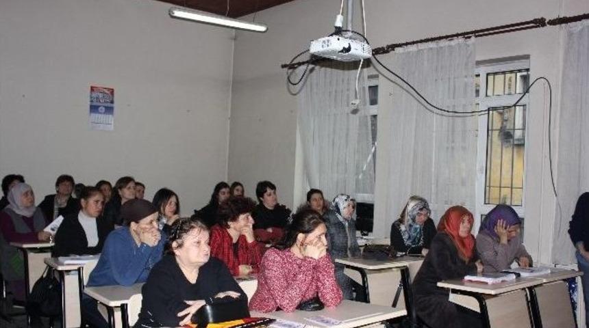 Halk Eğitim &Ouml;ğrencilerine Verem Hastalığı Anlatıldı