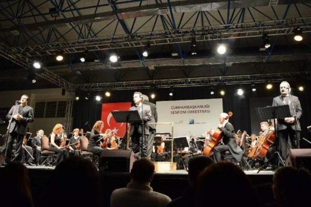 Cumhurbaşkanlığı senfoni orkestrası sinop'ta konser verdi