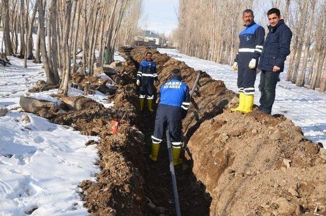 Erciş Belediyesi&rsquo;nın Kış Mesaisi Devam Ediyor 1