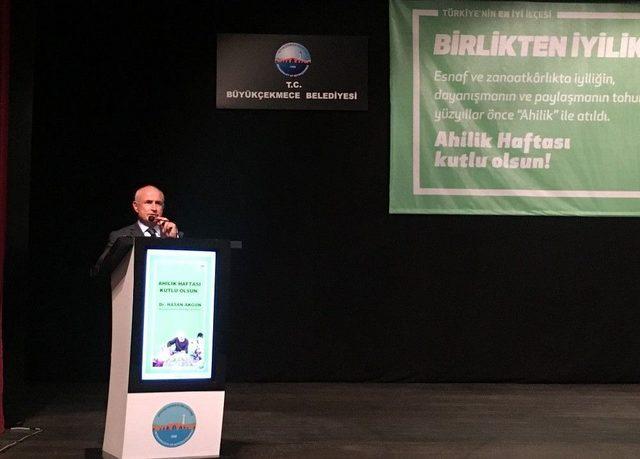 Büyükçekmece’de Ahilik Kültürünü Yaşatan Esnaf Ödüllendirildi