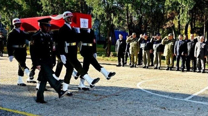 Şehit Jandarma Er Bi&ccedil;ici&rsquo;nin Cenazesi Memleketine G&ouml;nderildi