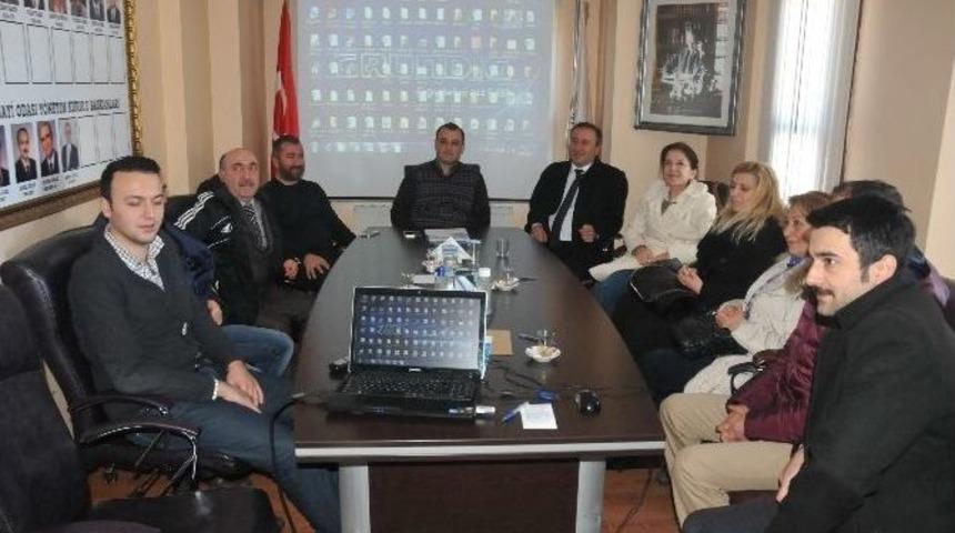 Chp Ak&ccedil;akoca İl&ccedil;e Y&ouml;netiminden Atso&rsquo;ya Ziyaret