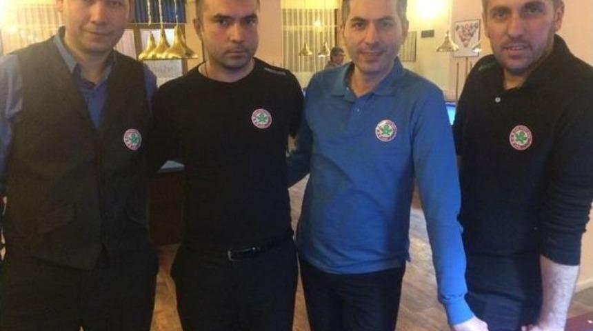 Bilardo İl Şampiyonasının Galibi &Ouml;z&ccedil;&ouml;ll&uuml; Oldu