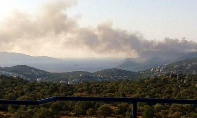 Meis Adası'nda Yangın