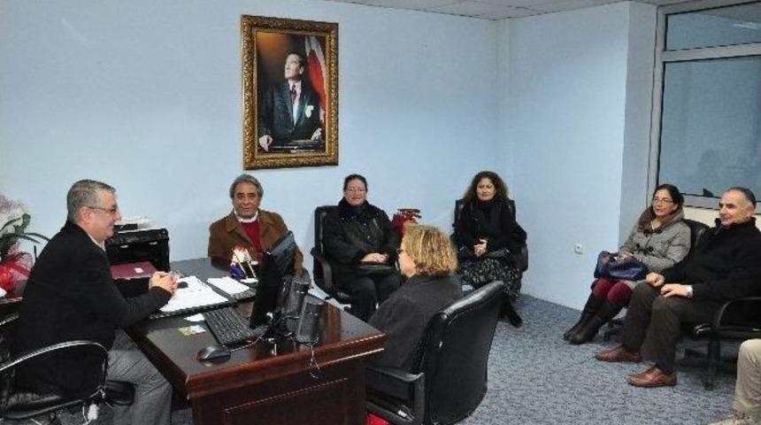 Emniyet M&uuml;d&uuml;r&uuml; Korkmaz&rsquo;dan Başkan Yardımcısı Ertaş&rsquo;a Ziyaret