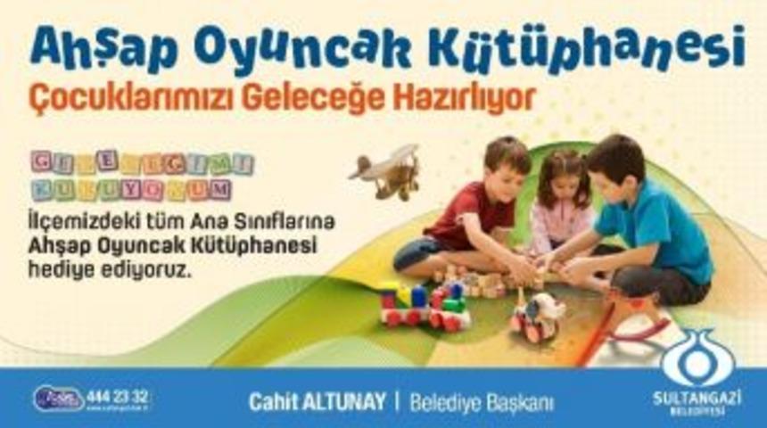 Ana Sınıflarına Oyuncak K&uuml;t&uuml;phanesi