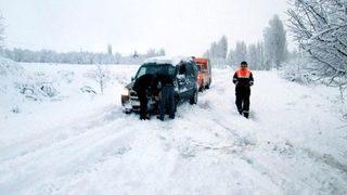 Isparta'da Kar Hayatı Felç Etti