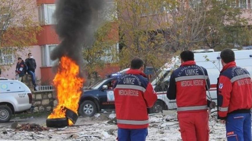 Siirt&rsquo;te Deprem Tatbikatı