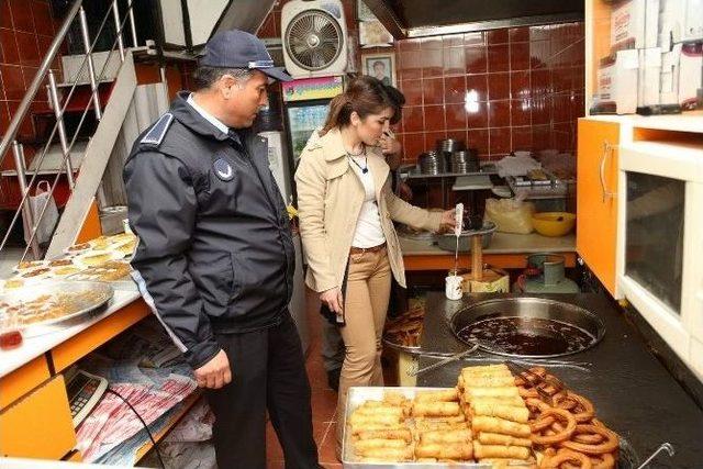 Şehitkamil Zabıtası Tatlıcı Ve Lokantacıları Denetledi