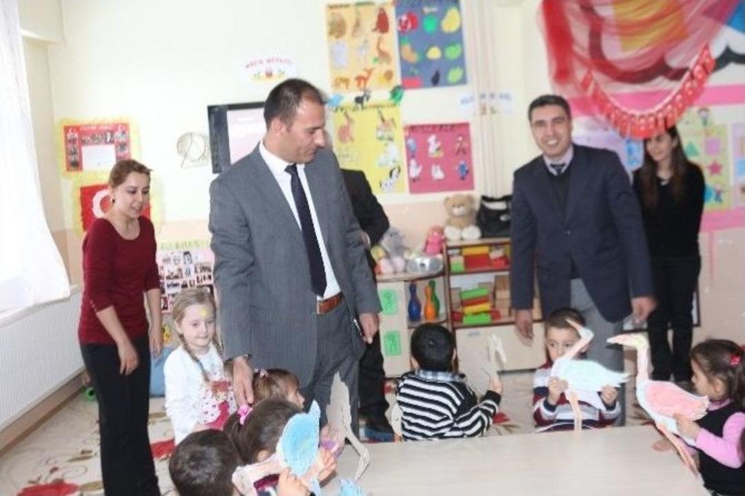 Turnalar Anaokulundan Telli Turna Koruma Projesine Destek