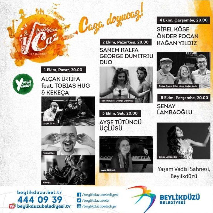 2’nci Beylikdüzü Caz Festivali Başlıyor G5