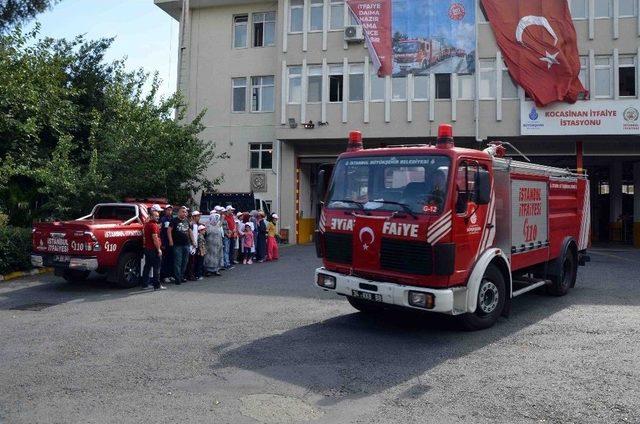 Engelli Çocuklar İtfaiyecilik Haftası’nda Yangın Tatbikatına Katıldı