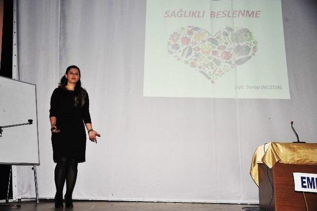 Karaman’da Sağlıklı Beslenme Konferansı