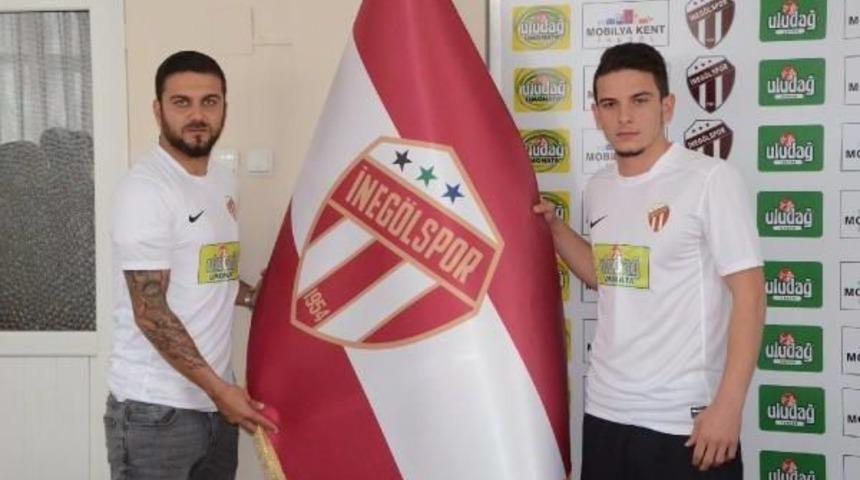 Ersel Ve Cihan İneg&ouml;lspor'a Imza Attı