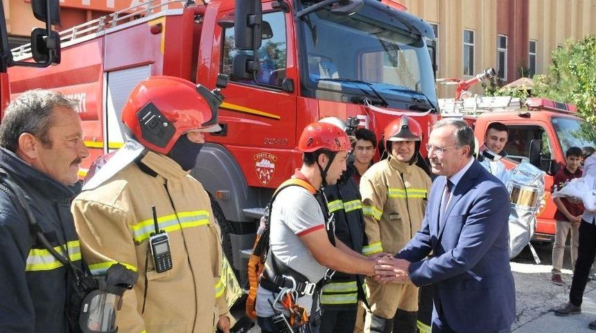 Kso Başkanı K&uuml;t&uuml;kc&uuml;&rsquo;den İtfaiyecilere Ziyaret
