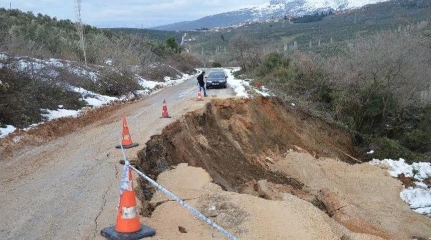 Gemlik&rsquo;te Heyelan