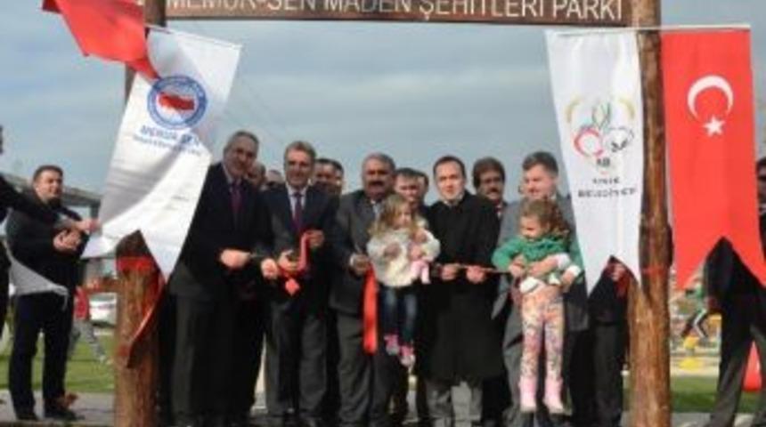 Kınıklı Maden Şehitleri Parkta &Ouml;l&uuml;ms&uuml;zleşti