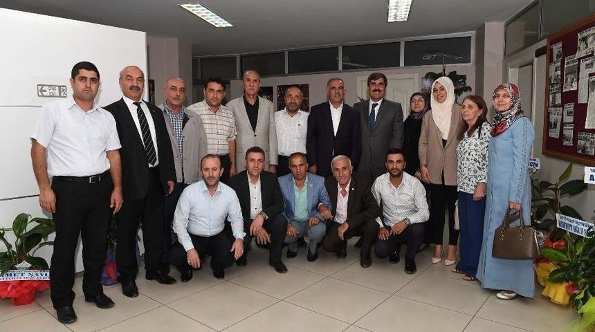 Başkan Asya&rsquo;dan İl Başkanı Yaktı&rsquo;ya Ziyaret