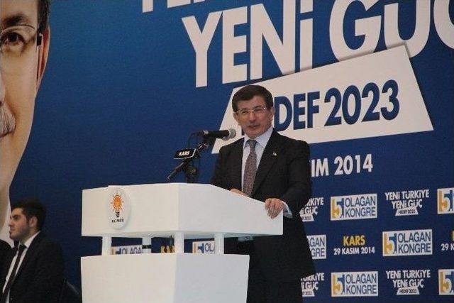 Başbakan Davutoğlu Kars’ta