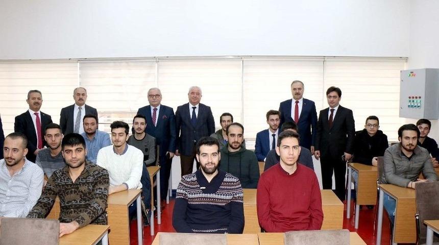 Sivas&rsquo;ta "makinist Yetiştirme Kursu" A&ccedil;ıldı