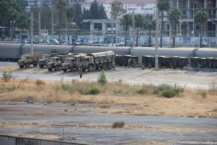 Suriye Sınıra Askeri Sevkiyat Sürüyor G1