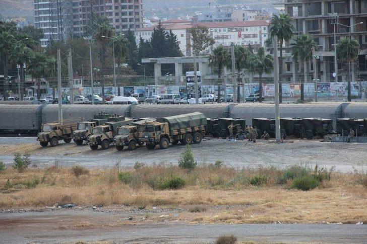 Suriye Sınıra Askeri Sevkiyat Sürüyor G5