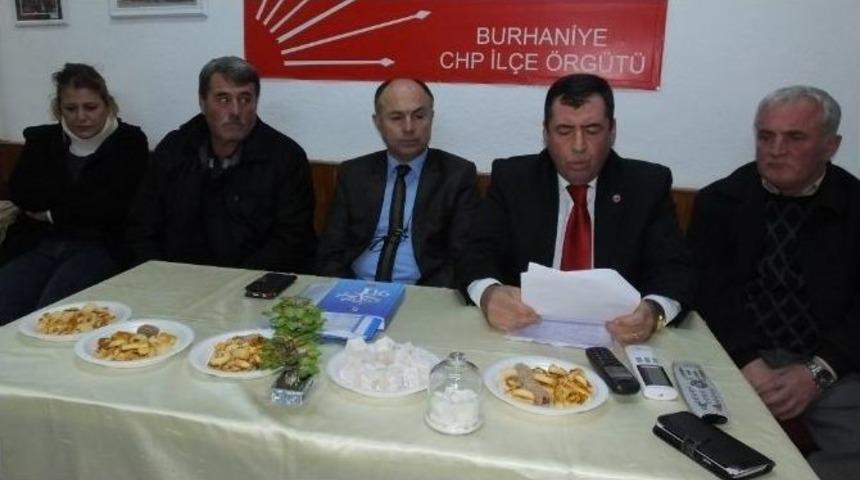 Burhaniye&rsquo;de Erdil Chp İl&ccedil;e Başkan Adayı
