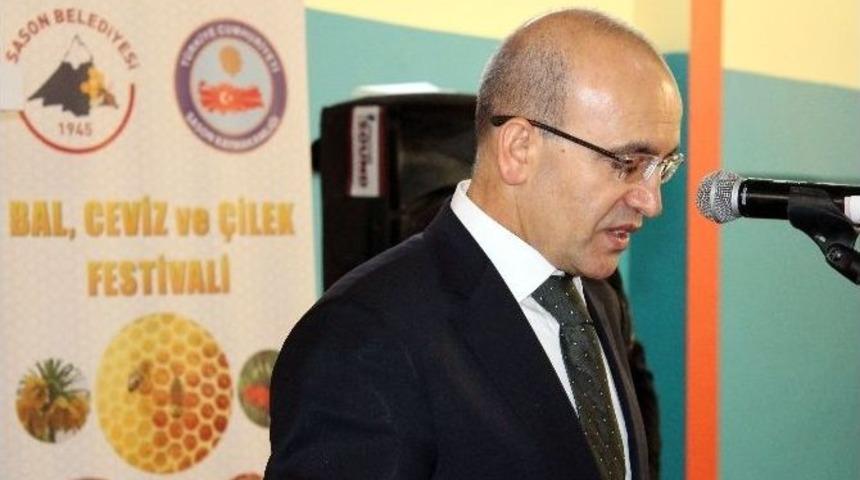 Bakan Şimşek Sason Bal Ve Ceviz Festivaline Katıldı