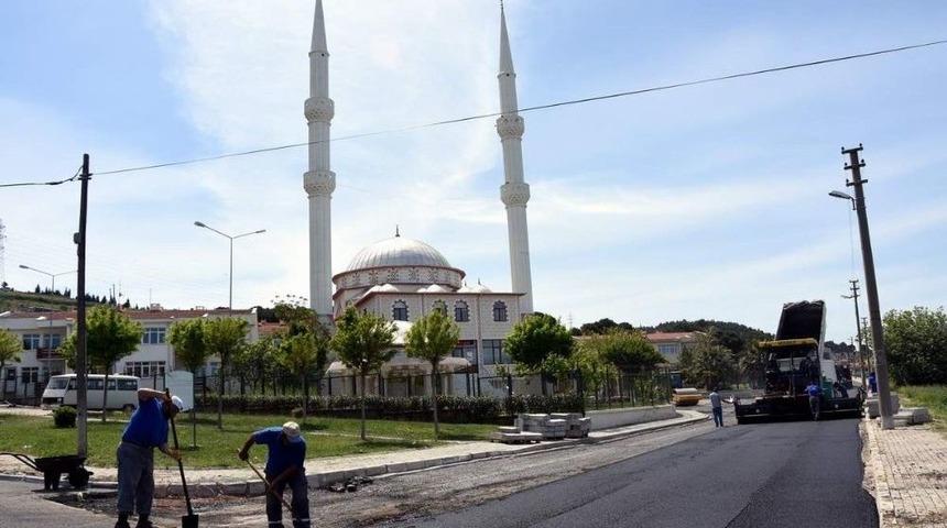 Aliağa&rsquo;da Rekor Asfaltlama